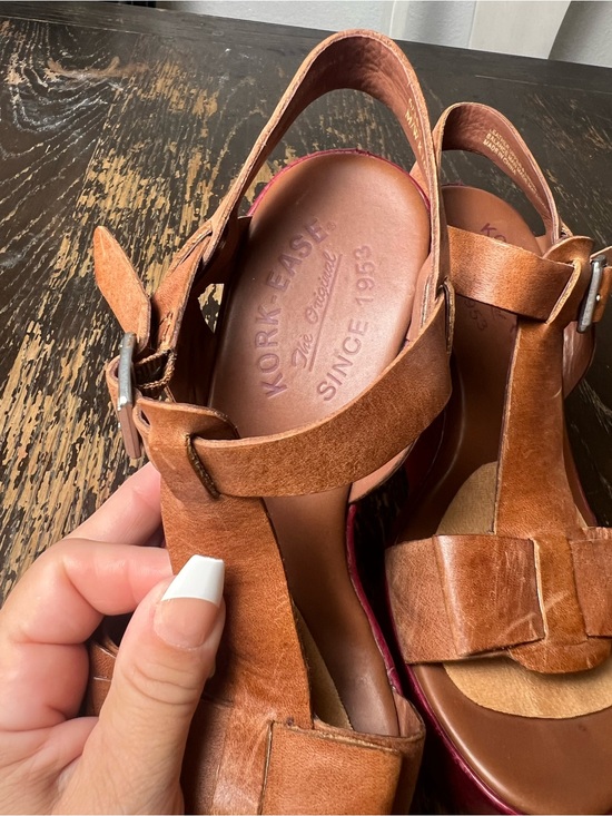 Kork-Ease Shoes - Kork-Ease Women's Tan Leather Slingback Sandals